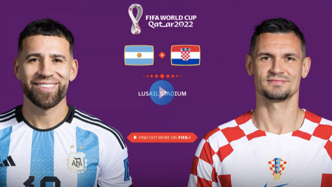 Link Live Streaming Argentina vs Kroasia, Duel Sengit Messi dan Modric
            - galeri foto