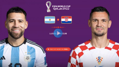 Link Live Streaming Argentina vs Kroasia, Duel Sengit Messi dan Modric