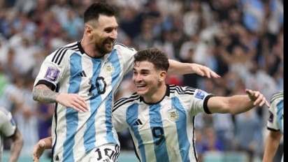 Hasil Babak Pertama Argentina vs Kroasia di Semifinal Piala Dunia 2022: Messi dan Alvarez Bawa Tim Tango Unggul