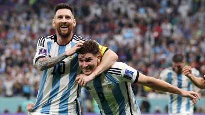 Hasil Pertandingan Argentina vs Kroasia: Satu Langkah Lagi, Messi Jadi Juara Piala Dunia