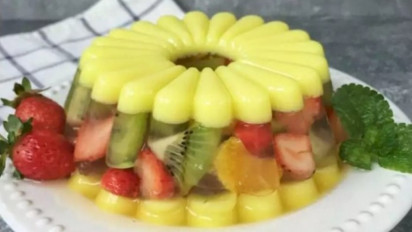 Cara Membuat Puding Buah Anti Gagal, Mudah untuk Kamu Coba Sendiri di Rumah