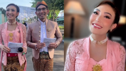 Wow, Ayu Dewi Ditunjuk Jadi MC Pernikahan Kaesang Pangarep dan Erina Gudono, Netizen Sindir Denise Chariesta