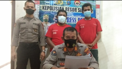 Bagi-Bagikan Uang dari Hasil Curian kepada Ibu-Ibu,  Dua Pria di Sibolga Diamankan Polisi