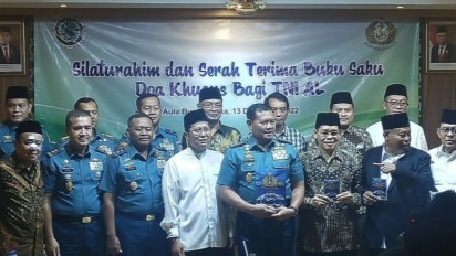 Laksamana TNI Yudo Margono Ungkap Buku Dari Kiai MUI yang Menguatkan Pasukan Angkatan Laut