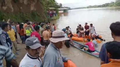 Korban Tenggelam Bernama Riski Ditemukan Mengapung Tidak Jauh Dari Korban Jatuh