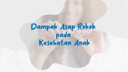 Dampak Asap Rokok pada Kesehatan Anak