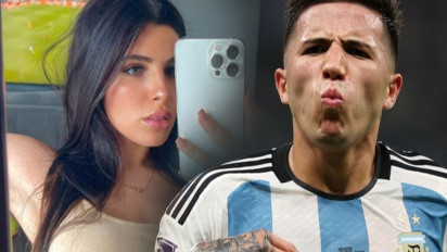 Oh ini Sosok Si Cantik Penyemangat Enzo Fernandez, Pantas Saja Junior Messi itu Gacor di Piala Dunia