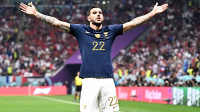 Hasil Babak Pertama Prancis vs Maroko di Piala Dunia 2022: Theo Hernandez Bawa Les Bleus Unggul