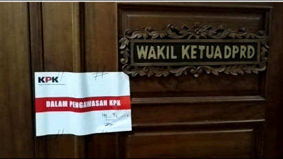 Wakil Ketua DPRD Jatim Diduga Kena OTT, Kantornya Disegel KPK