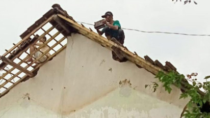 Tiga Desa di Banyuwangi Diterjang Puting Beliung, Puluhan Rumah Rusak