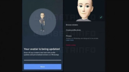 Wow! Stiker WhatsApp Bisa Dibuat Pakai Avatar Diri Sendiri, Yuk Simak Caranya