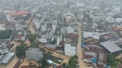 2 Sungai di Kota Tebingtinggi Meluap, Ribuan Rumah Terendam Banjir