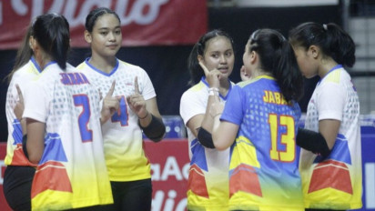 3 Tim Putri Pastikan Tiket Semifinal Kejurnas Bola Voli Junior 2022