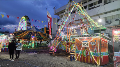 Permasalahan Perizinan, Pasar Malam "Tugu Jogja Expo" di Jalan Margo Utomo Kota Yogyakarta Jadi Polemik