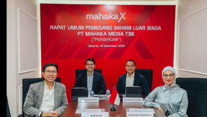 Gelar RUPS, mahakaX Perkuat Jajaran Direksi dengan Menunjuk Ishak Reza Sebagai Chief Creative Officer  