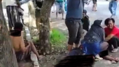 Pria Ngamuk di Jalur Pantura Probolinggo, 2 Warga Dibacok
