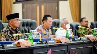 Rapat Lintas Sektoral Nataru, Kapolri Pastikan Wujudkan Rasa Aman Bagi Warga