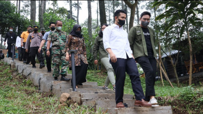 Berkonsep Elevated Camping Padukan Internet of Things (IoT), Wagub Jatim Didampingi Bupati Resmikan Bobocabin di Mojokerto