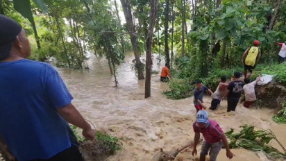Tanggul Sungai Kaliombo Jebol, Ratusan Rumah Warga di Pati Terendam Banjir