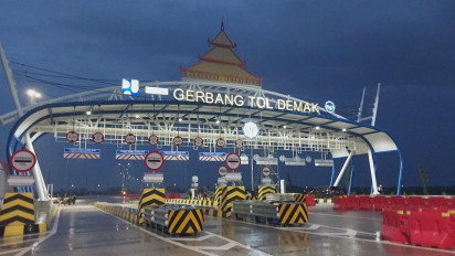 Jalan Tol Semarang-Demak Seksi 2 Siap  Dibuka untuk Arus Mudik Nataru