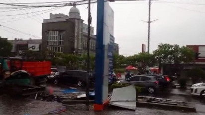 3 Hari Berturut-turut, Angin Puting Beliung Terjadi di Sejumlah Wilayah di Karawang