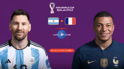 Link Live Streaming Final Piala Dunia 2022 Argentina vs Prancis, Duel Sengit Messi - Mbappe