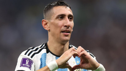 Terharu! Angel Di Maria Sampai Menangis Saat Mencetak Gol Bagi Argentina ke Gawang Prancis
