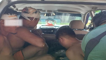 Empat Orang Diduga Pelaku Pencuri Sapi di Aceh Tamiang Nyaris Tewas Dihajar Massa, Satu Unit Mobil Dibakar