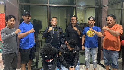 Dua dari Tiga Orang Pelaku Pencurian Kabel Listrik di Merangin Jambi Ditangkap Polisi, Satu Pelaku Masih Buron