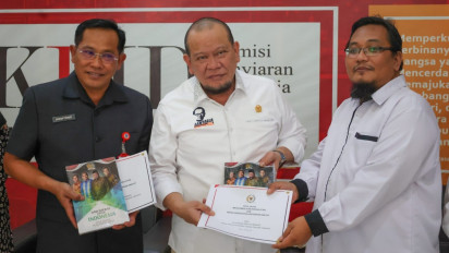 Ketua DPD RI Terima Aspirasi Keterbatasan Perangkat Monitoring Siaran TV Digital dari KPID Jatim