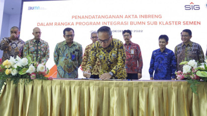 Deal! Pemerintah Resmi Alihkan 75,51 % Saham Semen Baturaja ke SIG
