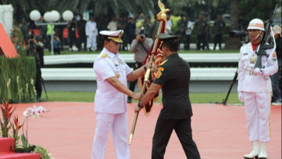 Sertijab Panglima TNI: Laksamana Yudo Margono Ucapkan Terima Kasih ke Jenderal Andika Perkasa