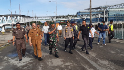 Pastikan Kelayakan dan Fasilitas Pemudik Nataru, Personel Gabungan Tinjau Pelabuhan di Sibolga