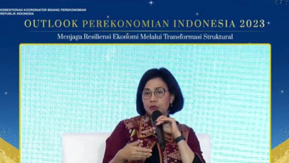 Indonesia Perlu Diverisifikasi Ekspor di 2023, Sri Mulyani: Negara Tujuan Ekspor Utama Indonesia Berpotensi  Alami Pelemahan Ekonomi