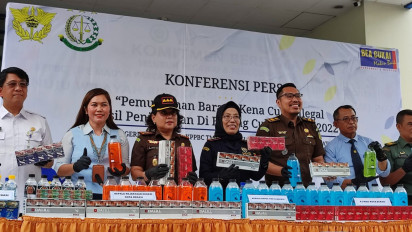 Bea Cukai Bekasi Musnahkan BKC Ilegal dengan Kerugian Negara Mencapai Rp2,6 Miliar