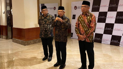 Sambut Indonesia Emas 2045, Wakil Presiden Ma'ruf Amin Ajak Masyarakat Revolusi Mental