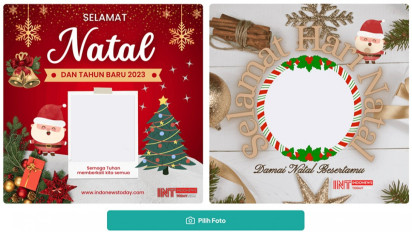 Percantik Foto Profilmu dengan Twibbon Menyambut Hari Natal 2022, Berikut Linknya