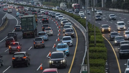Info Arus Balik 5 April 2025: Antisipasi Macet Arah Puncak, Contraflow di Ruas Tol Jagorawi Diberlakukan