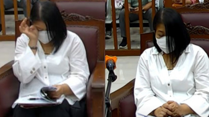 Terungkap, Ternyata Ini Makna Dibalik 'Tangis Sesenggukan' Putri Candrawathi di Sidang Kasus Brigadir J, Karena Takut?