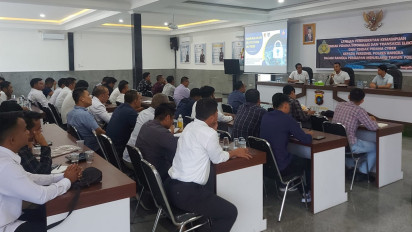 Memasuki Tahun Politik, Personel Polres Bangka Dapat Pelatihan Peningkatan Kemampuan Tindak Pidana Informasi dan Transaksi Elektronik dan Tindak Pidana Cyber