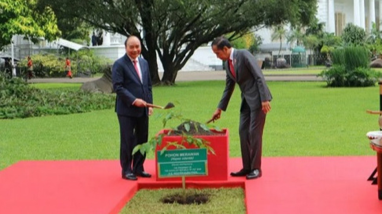 Presiden Jokowi Terima Kunjungan Presiden Vietnam Nguyen Xuan Phuc di Istana Bogor
            - galeri foto