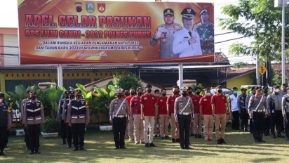 435 Personel Gabungan Siap Amankan Perayaan Nataru di Kudus
