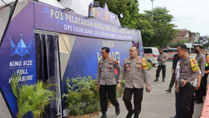 Polres Kudus Siagakan 2 Pos Pengamanan Natal dan Tahun Baru di Jalur Pantura