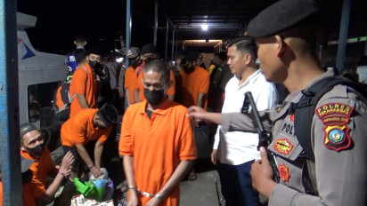 Tidak Miliki Rutan, 9 Tahanan Dari Wilayah Perbatasan Anambas Kepulauan Riau Dipindahkan Ke Tanjungpinang