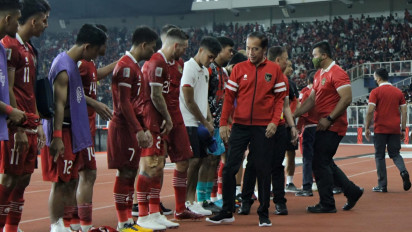 Presiden Jokowi Dibuat Geregetan Saat Menyaksikan Timnas Indonesia