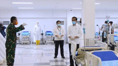 Wisma Atlet Kemayoran Ditutup. Erick Thohir: Penanda Bagus bagi Indonesia Untuk Melangkah Maju