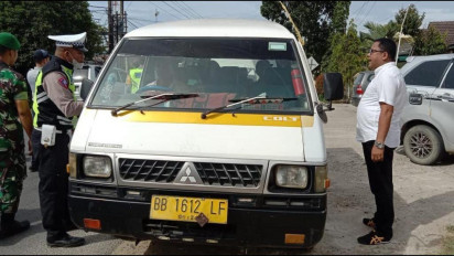 Antisipasi Kecelakaan Mudik Nataru, Sopir Angkutan Umum Dites Urine