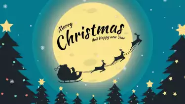 Ilustrasi Natal dan Tahun Baru