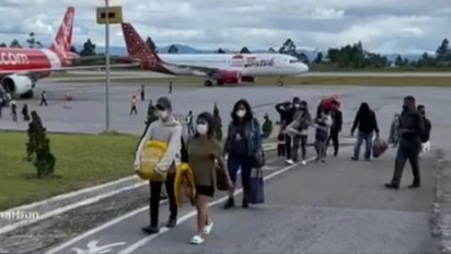 Pemudik Nataru di Bandara Internasional Silangit Meningkat, Maskapai Extra Flight