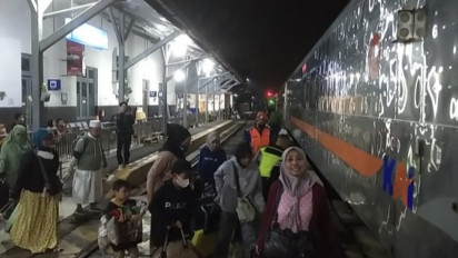 Libur Nataru, Penumpang di Stasiun Tasikmalaya Naik 50 Persen
